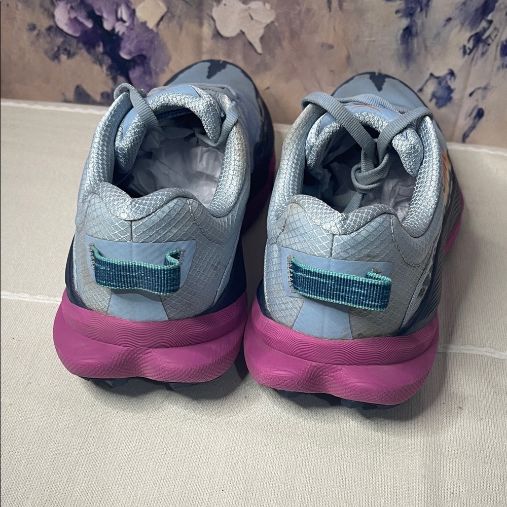 Hoka Torrent4 ' Blue and Pink Sneakers - Picture 8 of 13